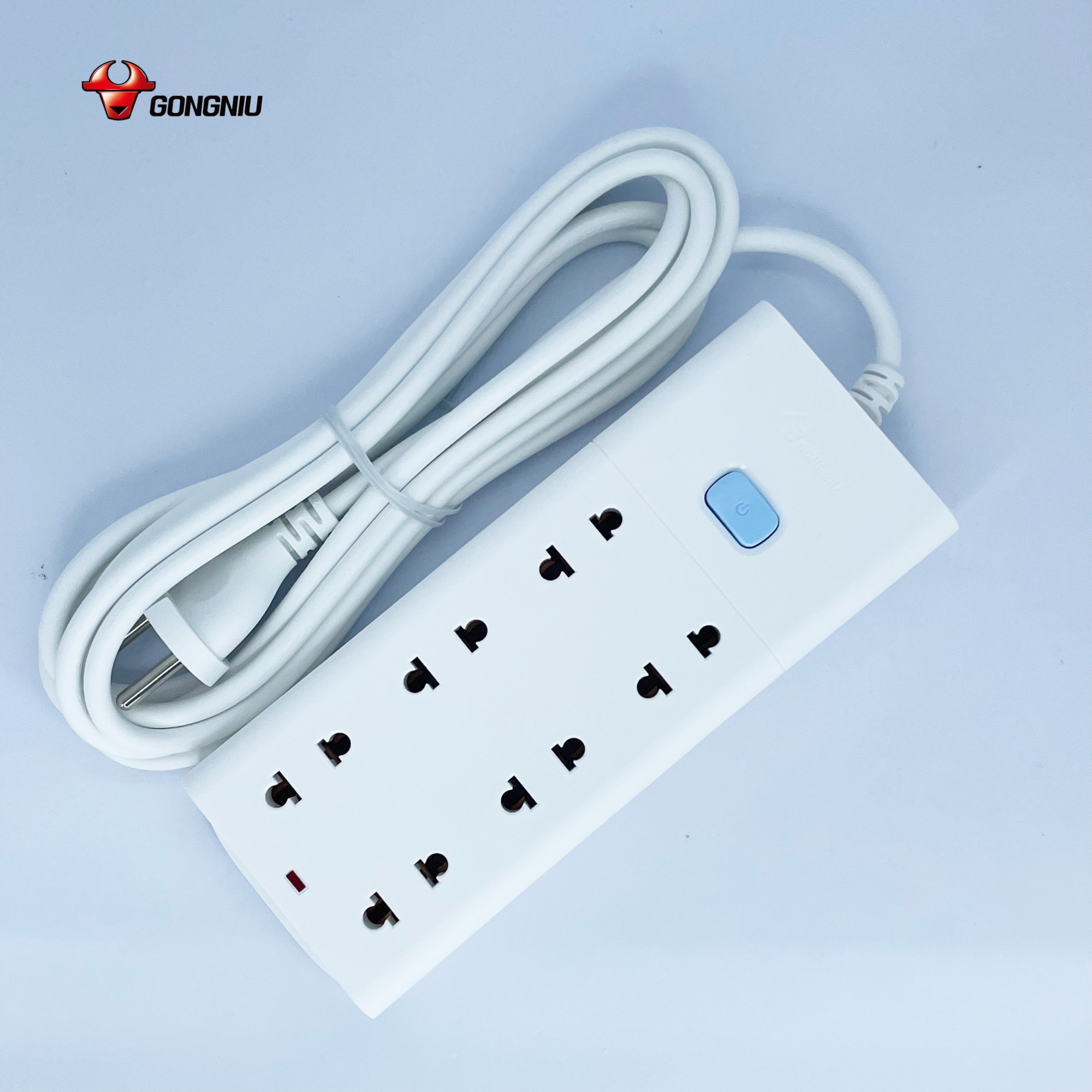Ổ Cắm Điện Chống Cháy GONEO Đa Năng 6 Ổ 1 Công Tắc 2500W – V1060 - Chính Hãng - An Toàn - Tiện Lợi 12