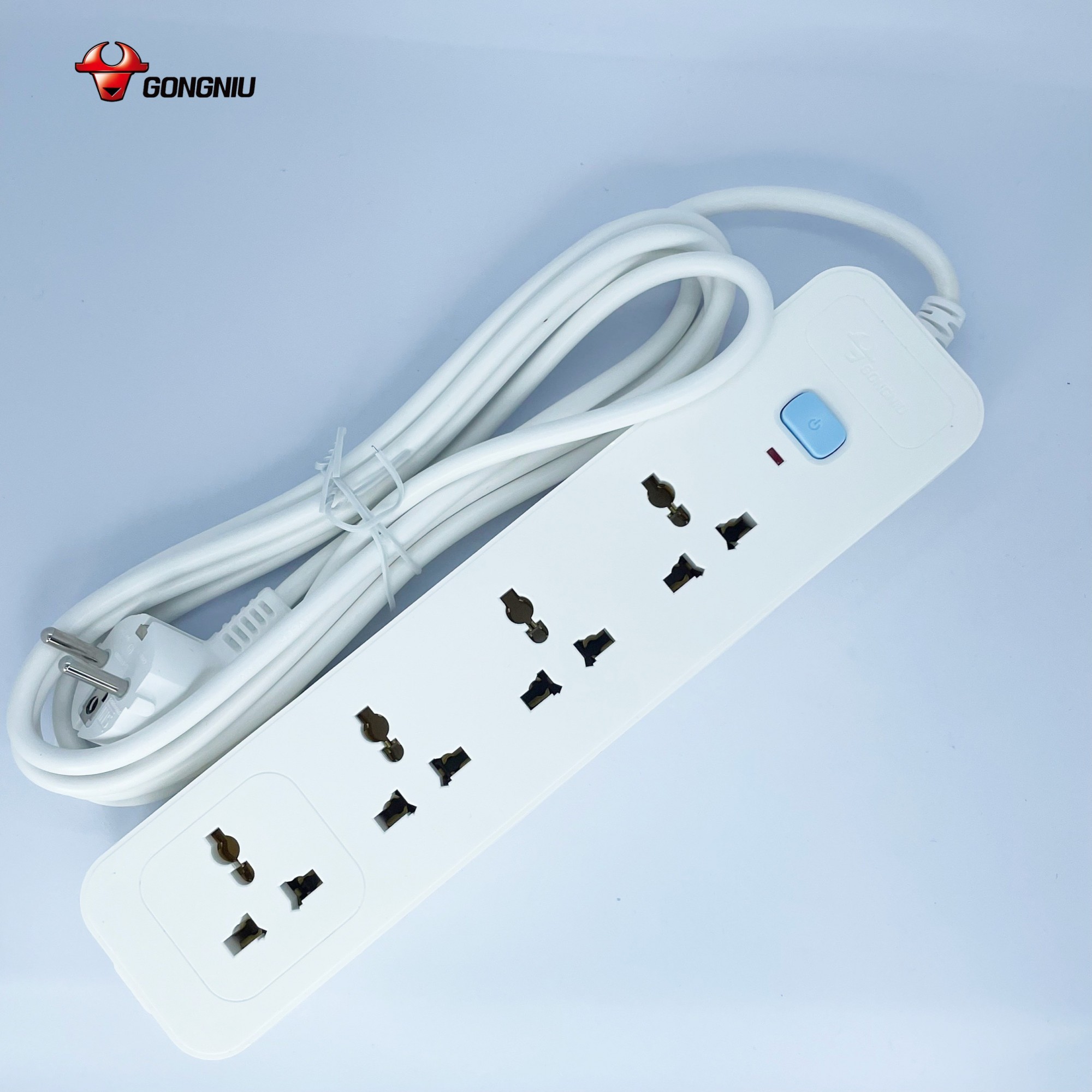 Ổ Cắm Điện GONEO N1040 – 4 Ổ Đa Năng 1 Công Tắc – Chống Cháy, Công Suất 2500W – Chính Hãng 7