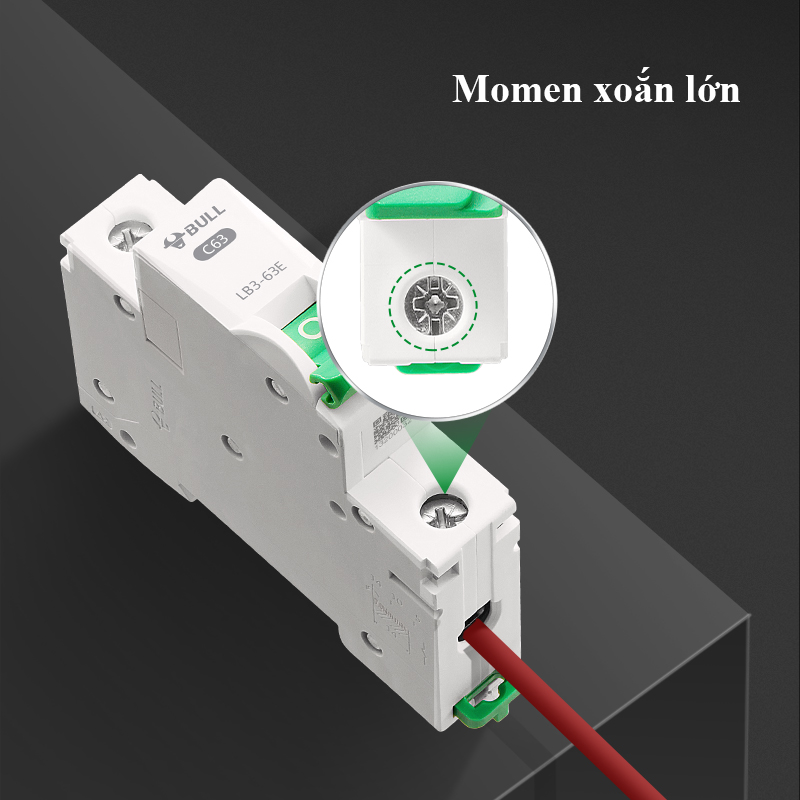 Bộ ngắt mạch điện - Aptomat 1 pha Goneo - An Toàn - Chính hãng 4