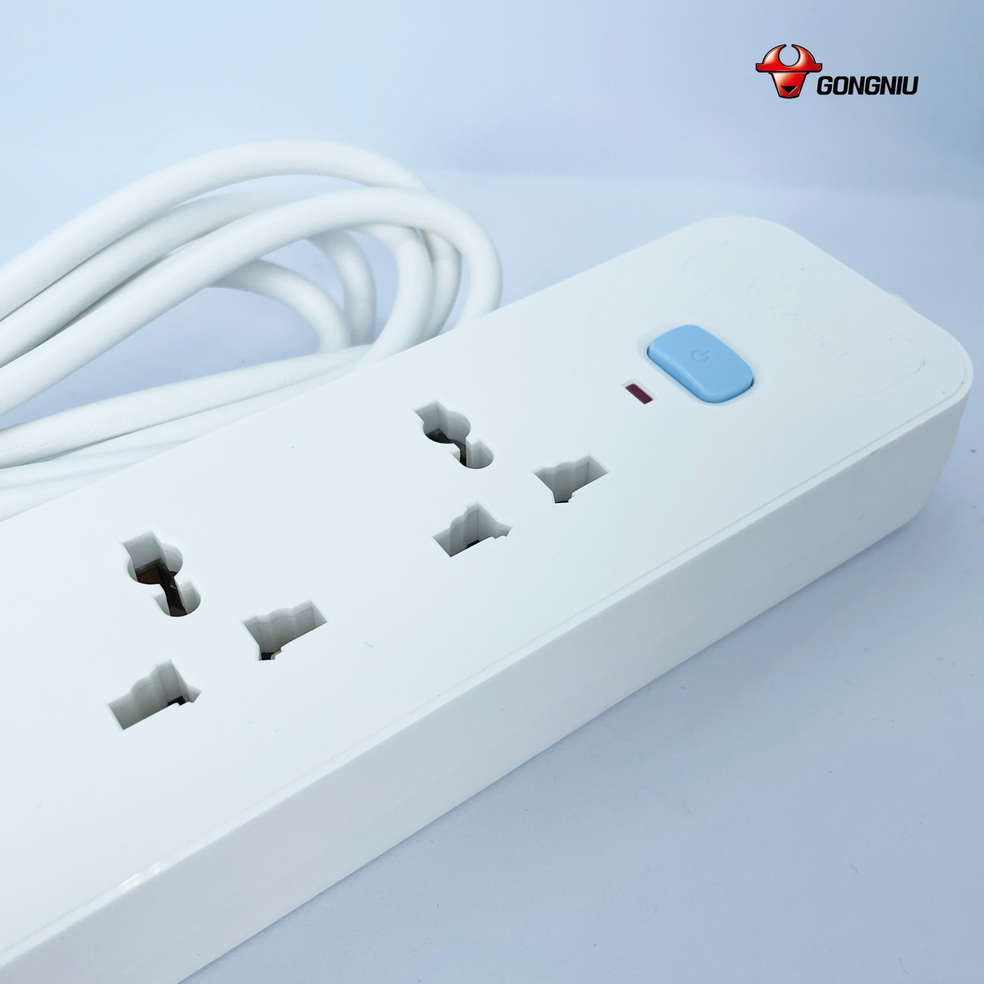 Ổ Cắm Điện Chống Cháy GONEO 5 Ổ Đa Năng 1 Công Tắc - N1050/250V/2500W - Chính Hãng GONEO 7