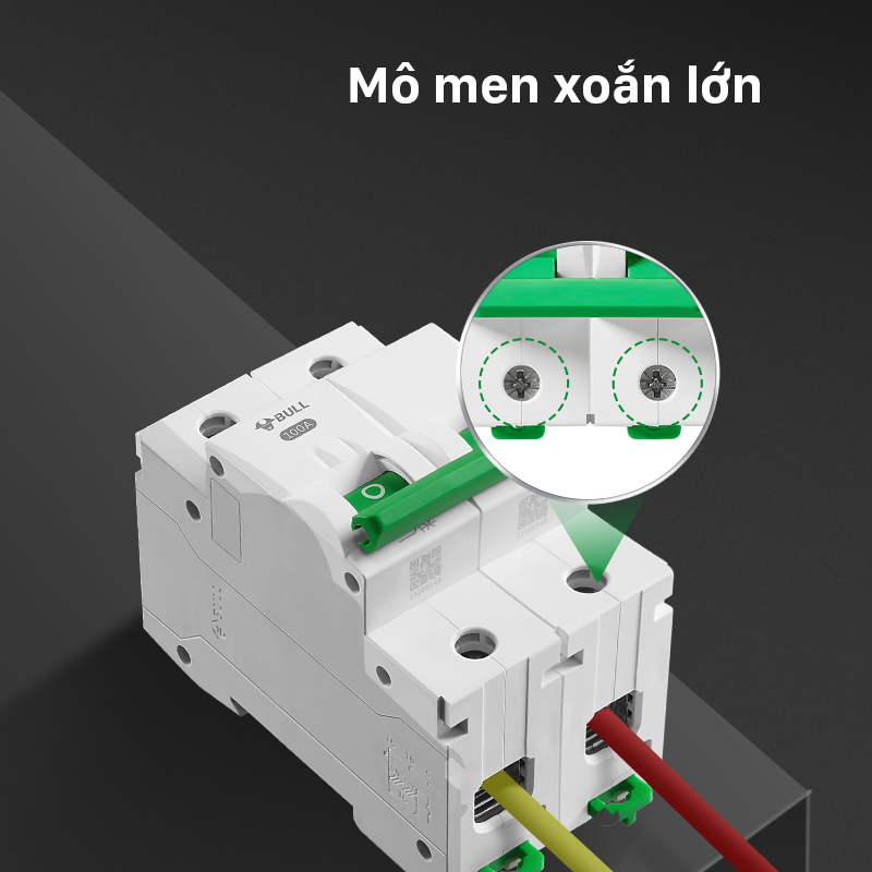 Bộ ngắt mạch điện – Aptomat 2 pha Goneo – An Toàn – Chính hãng