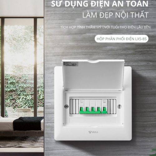TỦ ĐIỆN GIA ĐÌNH LX5-8S AN TOÀN ĐỒNG HÀNH CÙNG LÀM ĐẸP NỘI THẤT