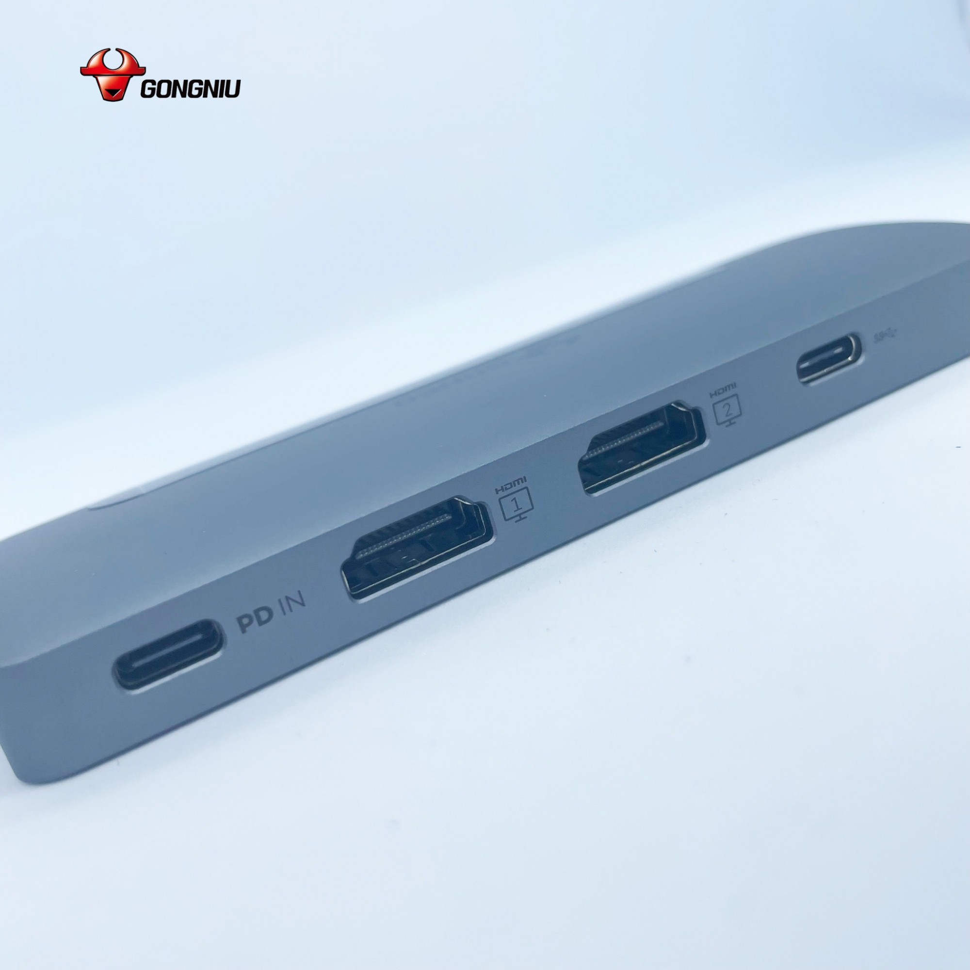 HUB GONEO 11 in 1 USB-C Docking Station, DEX với 2 cổng HDMI 4K, Sạc Nhanh Chuẩn PD 100W ,5Gbps USB-C,1000Mbps Ethernet Port,USB C Dongle for MacBook, Dell XPS, Samsung Galaxy 14
