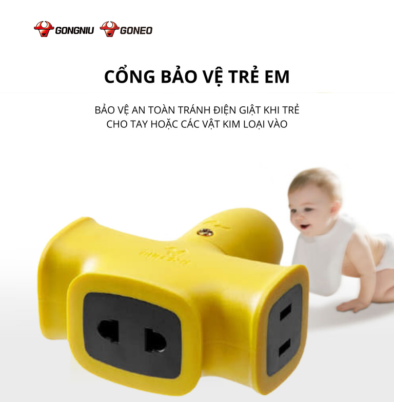 Ổ CẮM KHÔNG DÂY CHỐNG VA ĐẬP NHỎ GỌN CHO CÔNG TRÌNH 5
