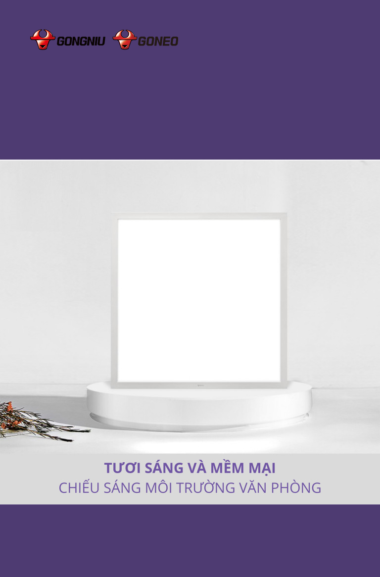 ĐÈN LED PANEL TỪ GONEO MP-A036J-AS 4