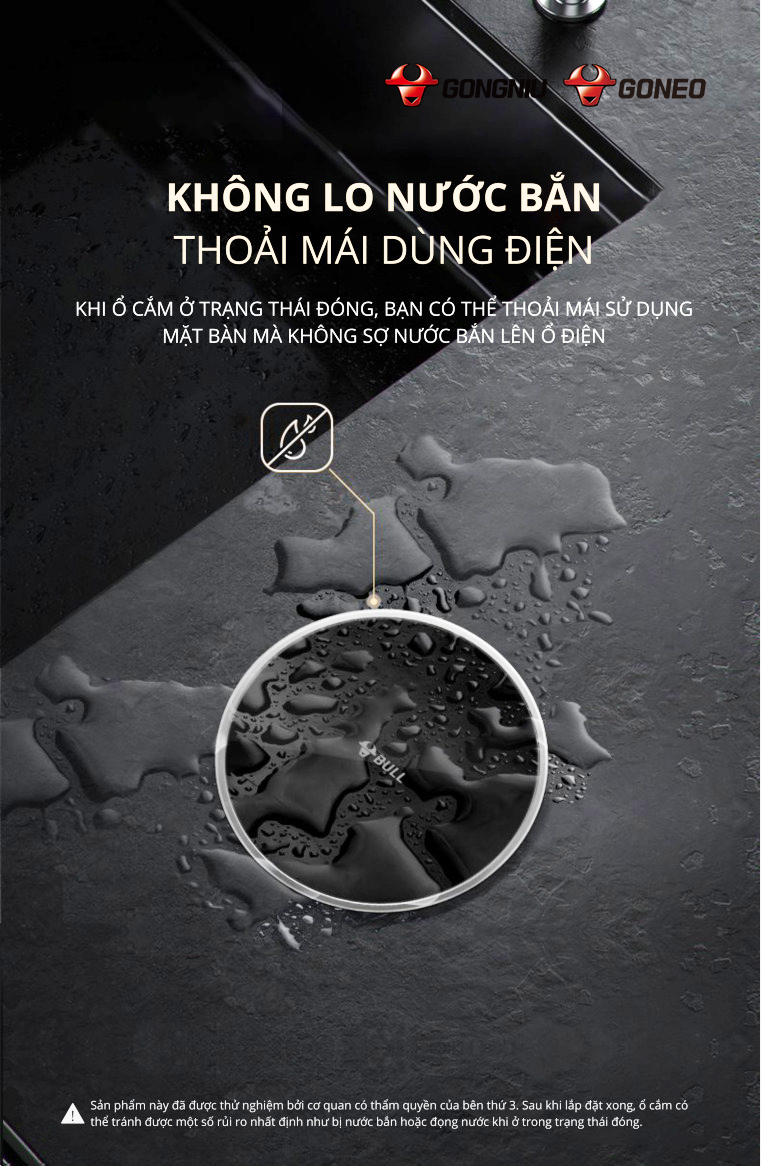 Ổ CẮM ÂM BÀN GN-SD104U HIỆN ĐẠI- ĐẲNG CẤP 6